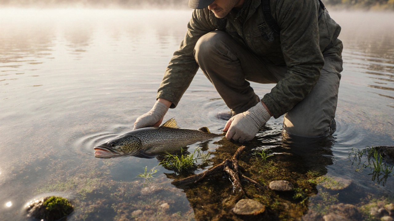 Как поймать рыбу руками: проверенные способы без снастей