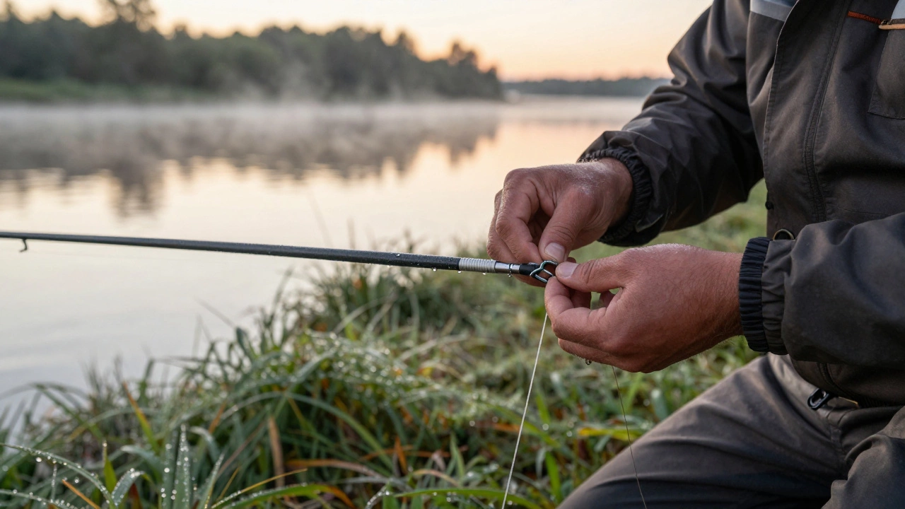 Как завязать узел на леске удочки: 5 надежных способов для начинающих и опытных рыбаков