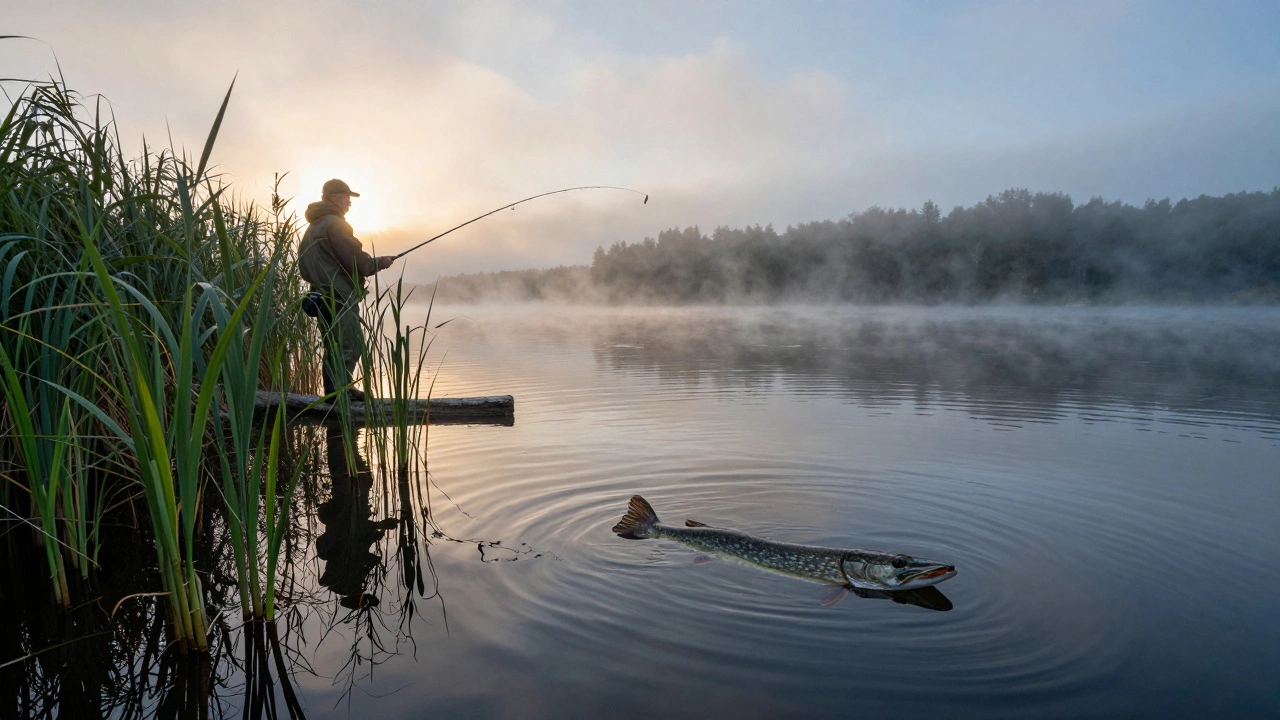 Какое время суток лучше ловить щуку: лучшие часы для клёва по сезонам