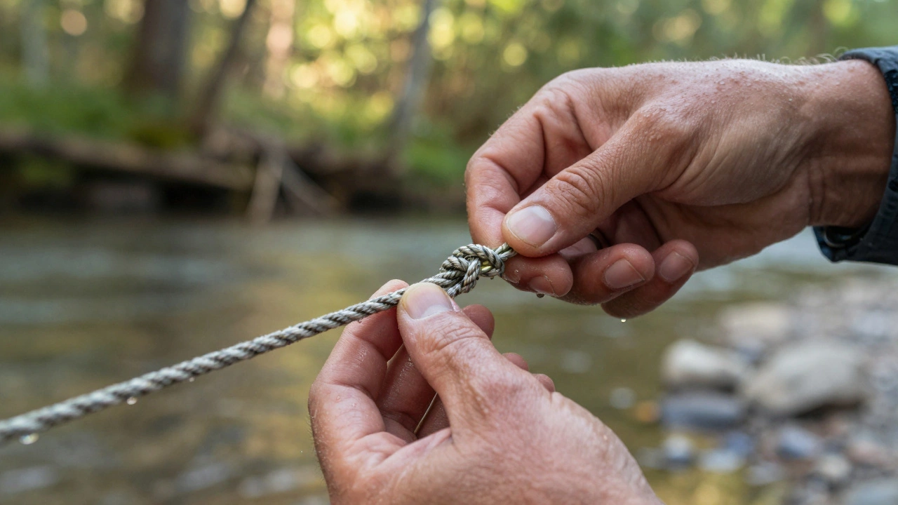 Какие бывают виды рыболовных узлов и где их применять