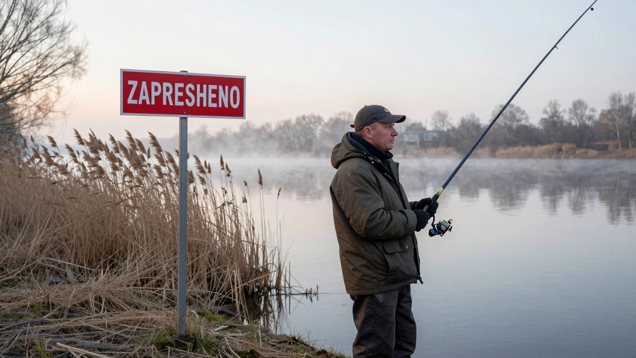 Когда нельзя ловить рыбу в Украине в 2024 году: полный список запретов